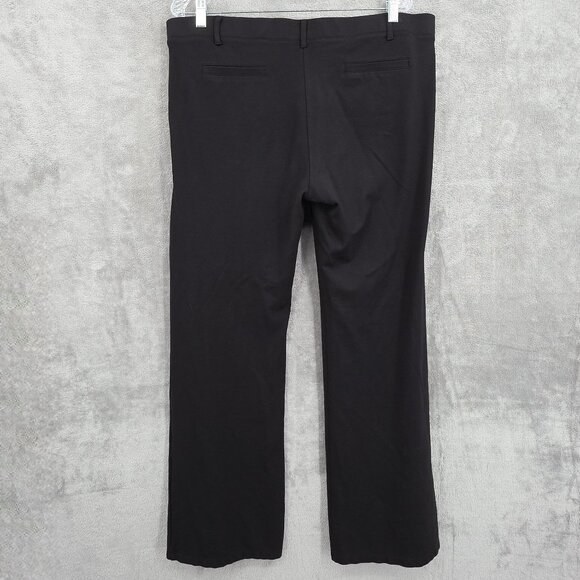Betabrand Classic Dress Yoga Bootcut Pants 2XL Black Pull On Comfort Office Work - Picture 7 of 8